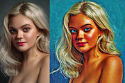Realistic Oil Painting Art, an Action Add-On by U_Design (Thumbnail 9 of 11)