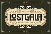 Lostgala, a Symbol Font by Vintage Division (Thumbnail 1 of 15)