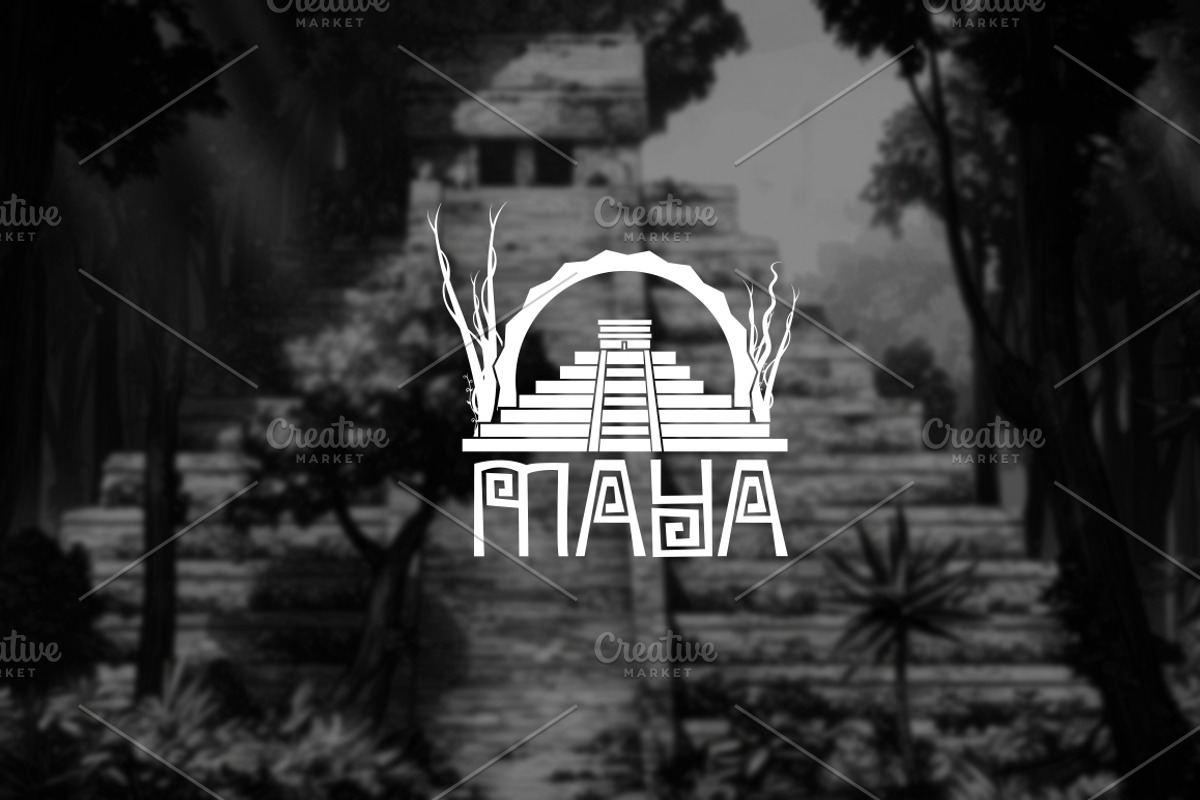 Logo template | MAYA, a Branding & Logo Template by Leonard Posavec (Photo 1 of 3)