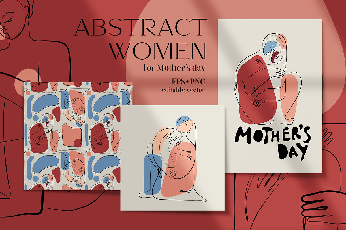 Abstract Women, a Decorative Illustration by Anna's Lettering (Photo 1 of 7)