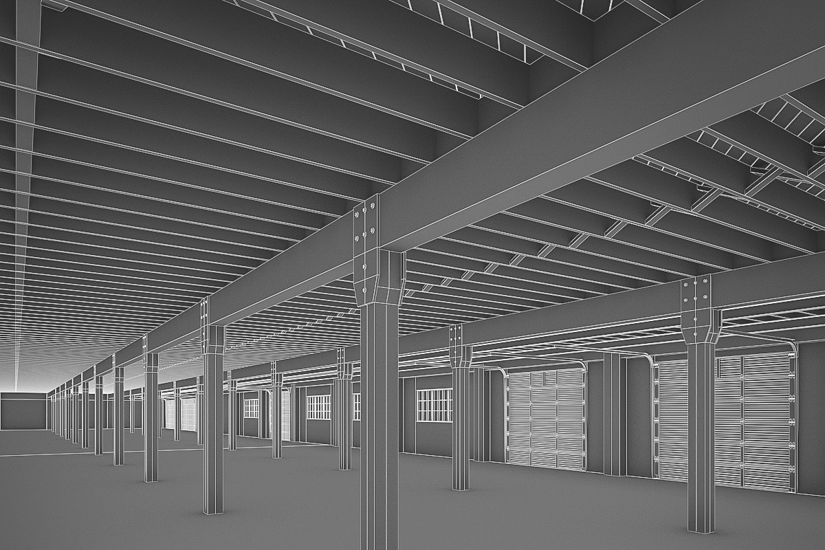 Art Deco Industrial Interior, an Architecture 3D Model by 3DNUTS (Photo 3 of 12)
