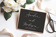 Biancha Script, a Script Font by sizimon (Thumbnail 10 of 10)