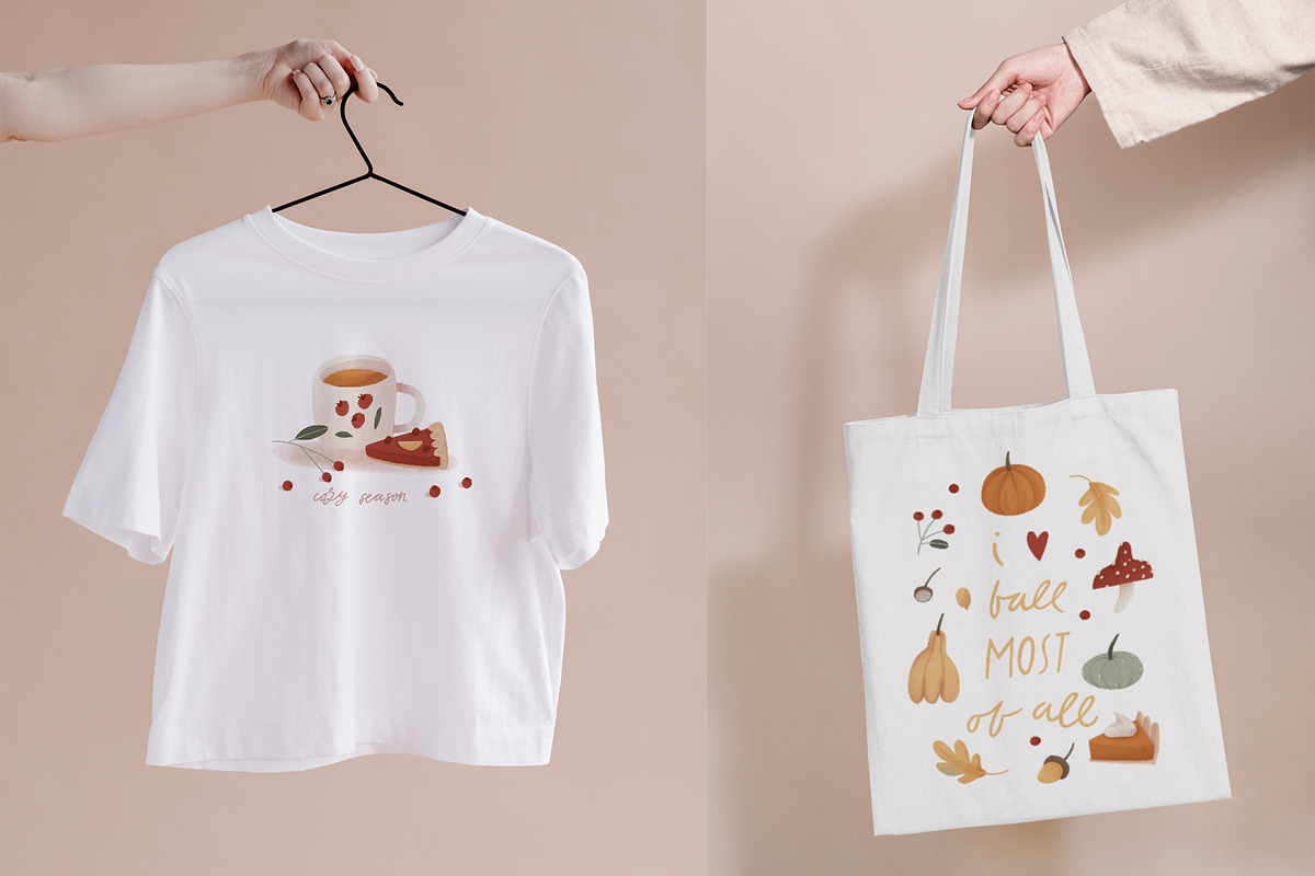 Autumn friends: cozy & cute clip art, an Animal Illustration by Cute Atelier (Photo 12 of 12)