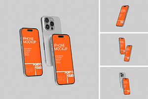 Iphone Mockup, an iPhone Mockup by Afif_studio