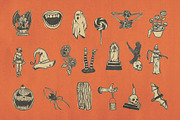 Halloween Illustrations + Bonus, an Illustration by Megflags (Thumbnail 2 of 5)