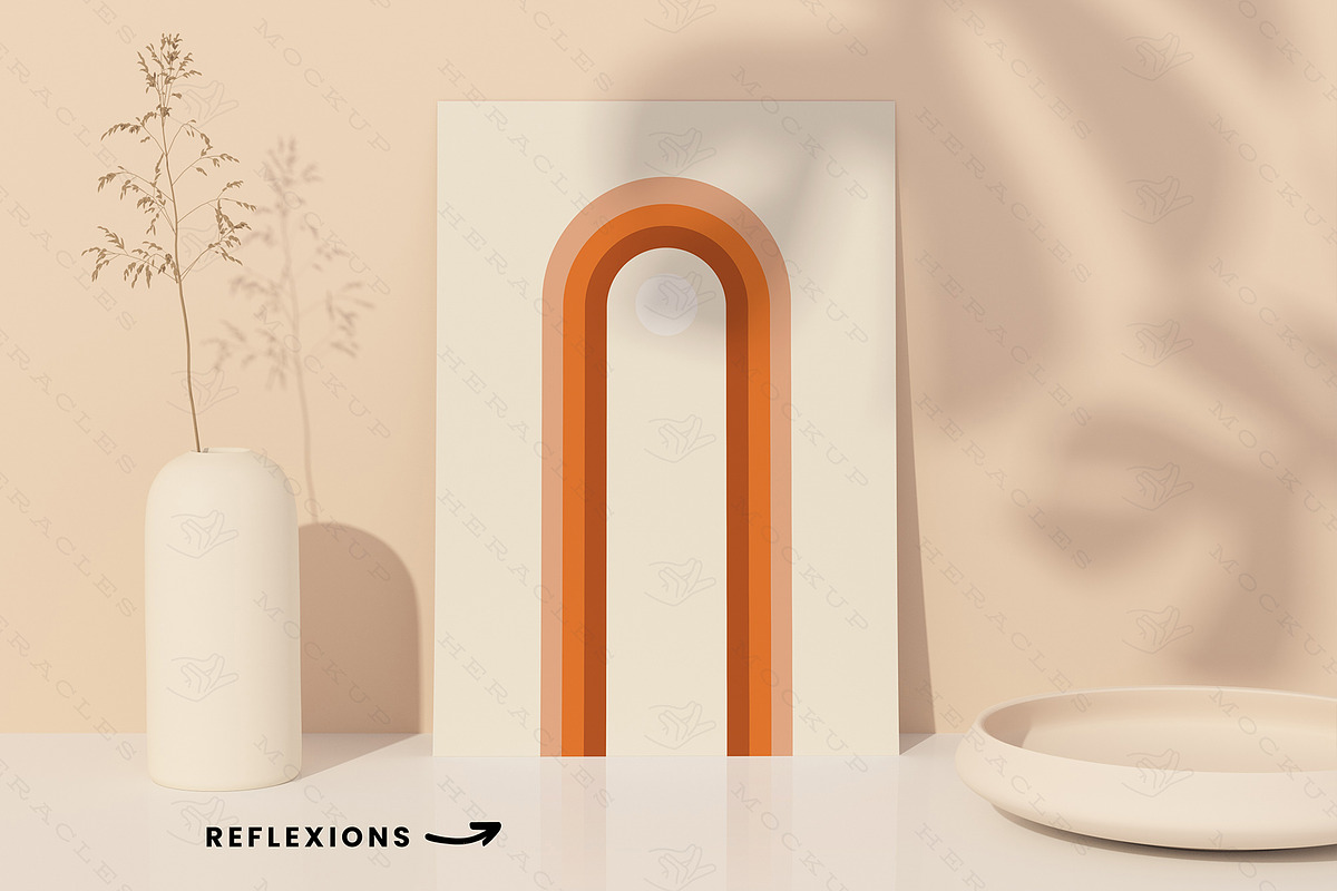 A4 Paper Mockup With Shadows, a Print Template by HeraclesVisuals (Photo 2 of 2)
