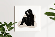 Woman Abstract Silhouette Collection, a Person Illustration by mejorana (Thumbnail 3 of 11)