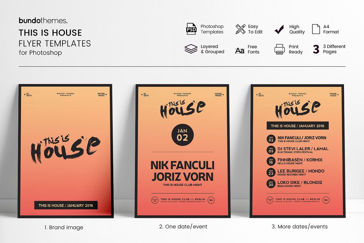 18 Eye-Catching Event Flyer Bundle, a Flyer Template by Bundo Themes (Photo 20 of 22)