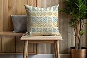 Sunlit Sage Mosaic Seamless Pattern, a Pattern Graphic by OwlAndFern (Thumbnail 4 of 15)