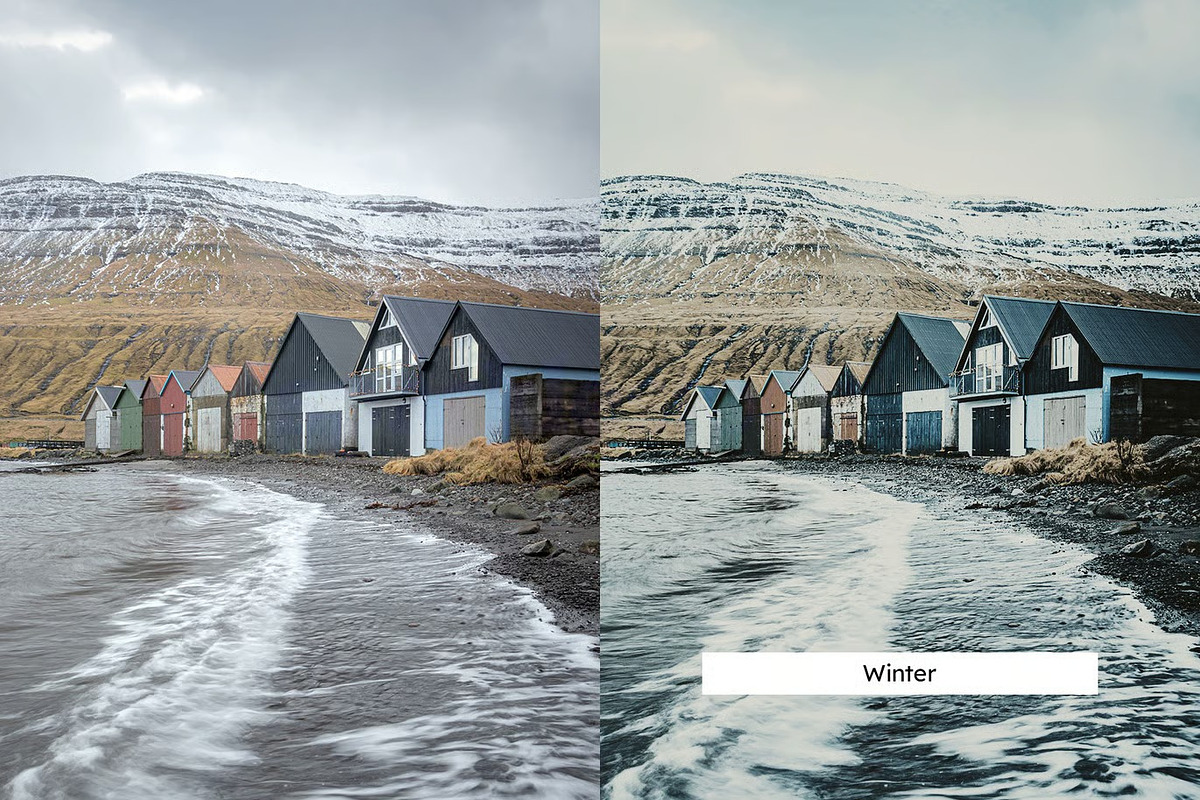 20 Faroe Islands Lightroom Presets, a Preset Add-On by skybluecreative (Photo 7 of 10)