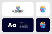Gradient Modern Tail Whale Logo, a Branding & Logo Template by Artnivora.Std (Thumbnail 2 of 3)