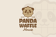 Panda Waffle Logo Template, a Branding & Logo Template by Headfonts (Thumbnail 3 of 3)