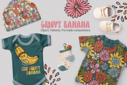 Kids Summer Bundle pattern & clipart, a Pattern Graphic by MeadowFox (Thumbnail 2 of 15)