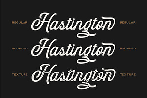 Hastington Script