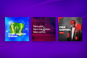 10 Instagram Templates, a Social Media Template by Ceaso Store (Thumbnail 2 of 4)