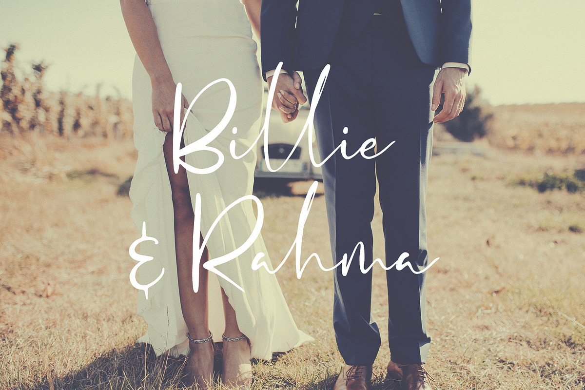 Zabrig Script Font preview 5