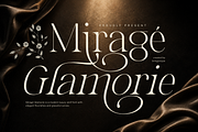 Mirage Glamorie - Elegant Serif, a Serif Font by Bring To Type (Thumbnail 1 of 9)