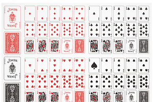 Poker Playing Cards Vector