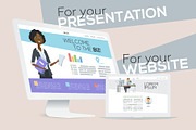 Big Cartoon People Character Kit, an Education Illustration by Boyko Pictures (Thumbnail 4 of 9)