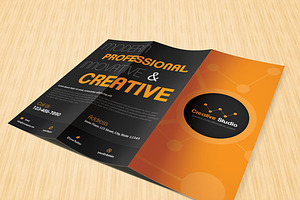 Creative Studio Trifold Brochure