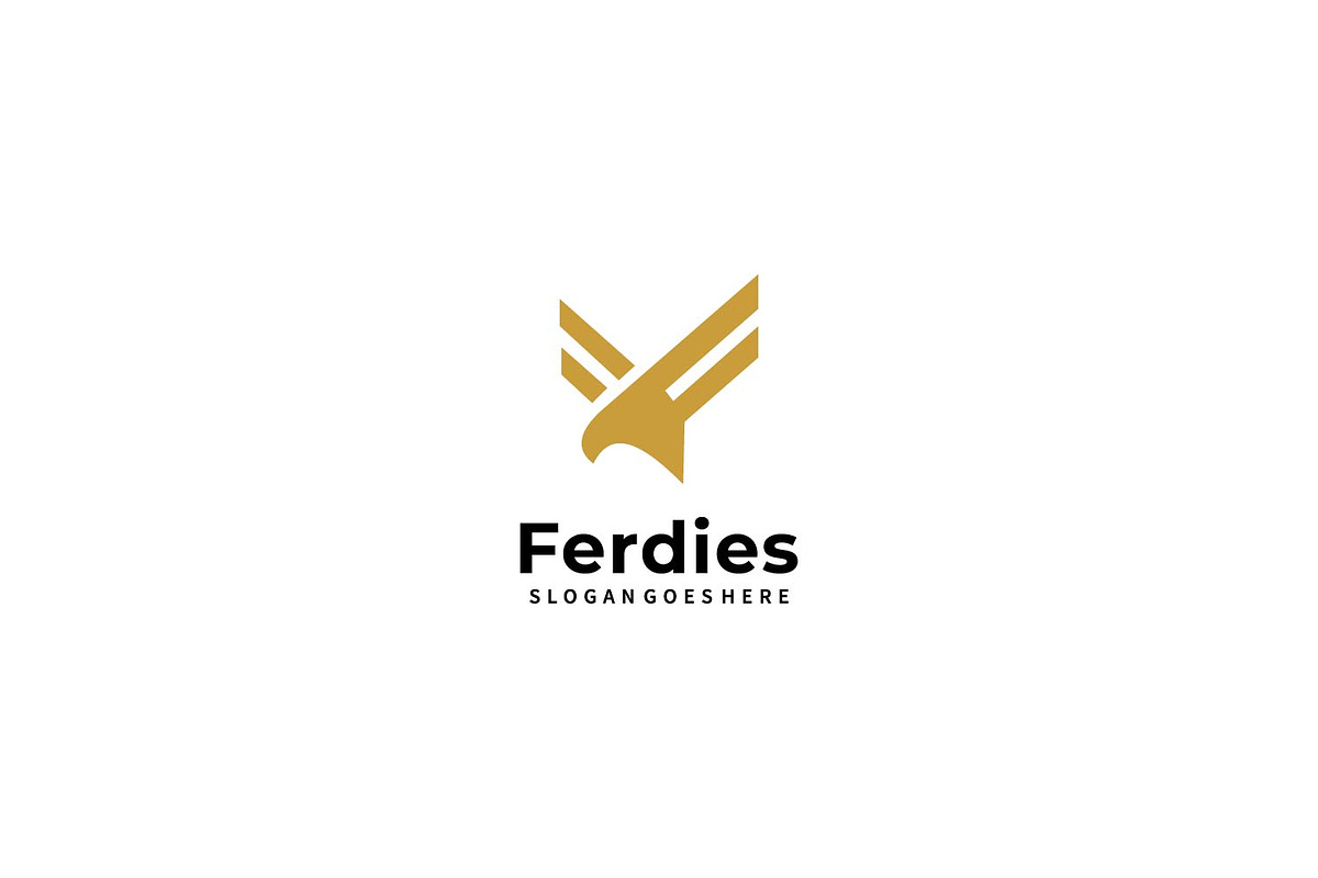 Eagle Letter F Logo, a Branding & Logo Template by Tumbuh Kerja