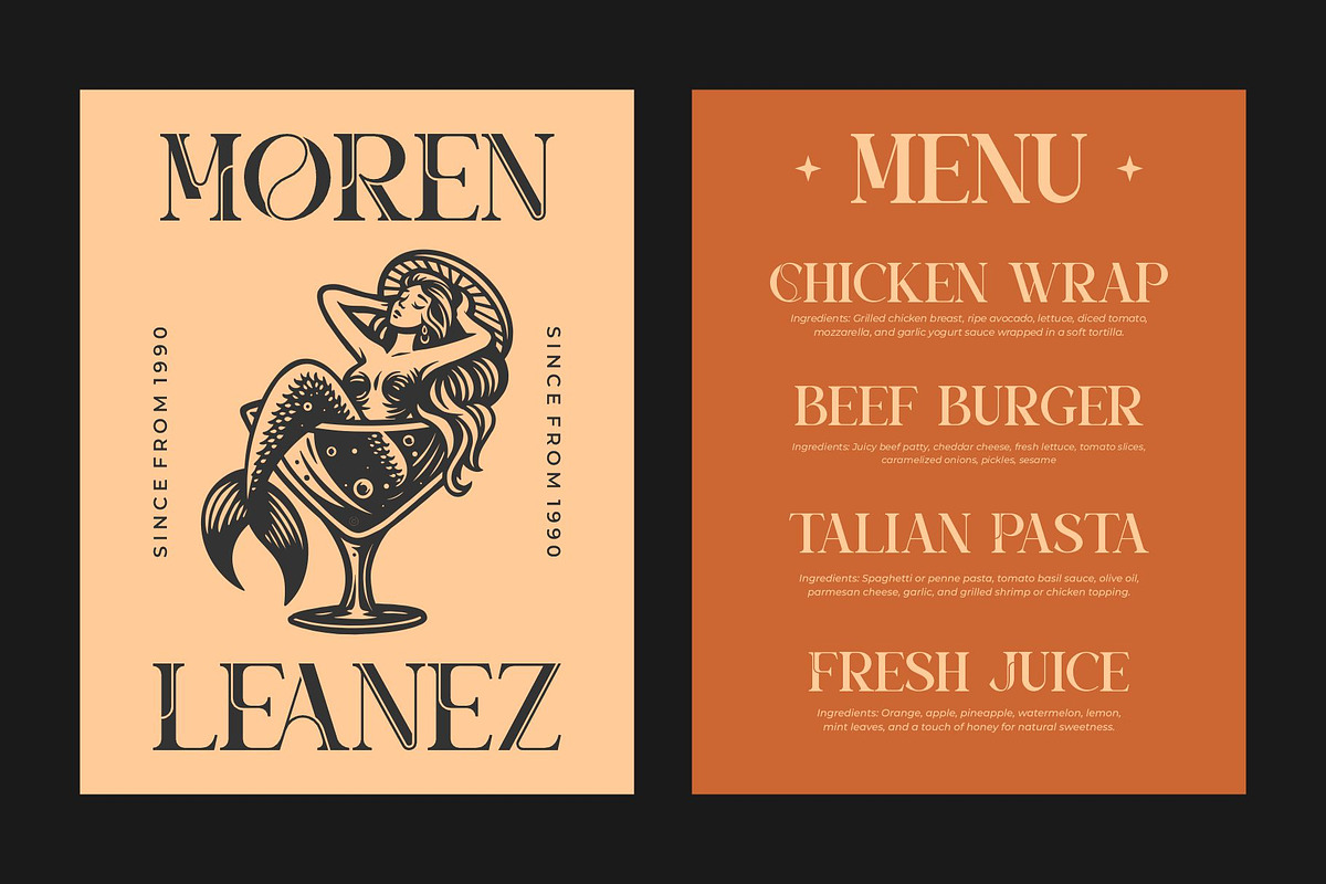 Bramos || Modern Elegant Serif Font, a Serif Font by Ermedia Studio (Photo 3 of 10)