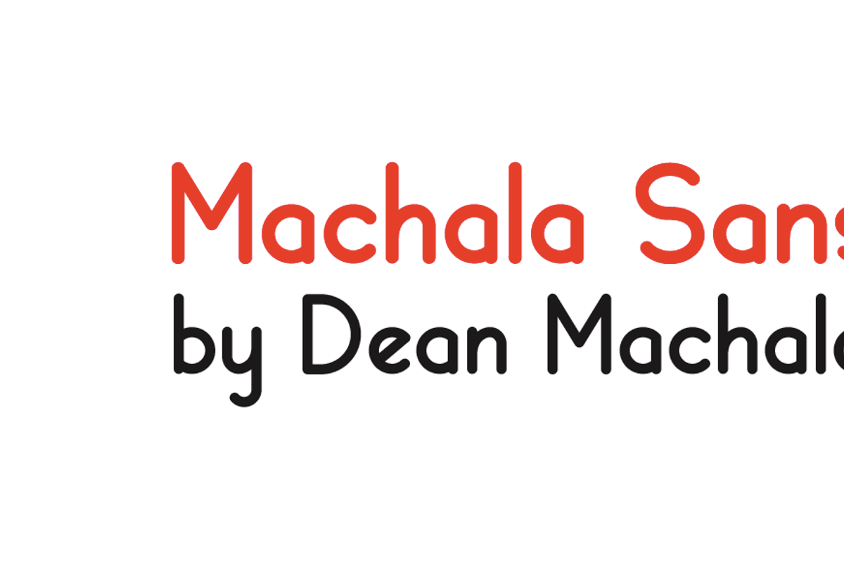 Machala Sans, a Sans Serif Font by Heckle_Studio (Photo 1 of 2)