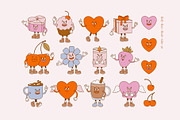 Retro Love, a Seasonal Illustration by Sweet Corner (Thumbnail 3 of 11)