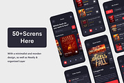 Bookz-Book Shop App UI Kit, an App Template by CreativeUI (Thumbnail 2 of 7)