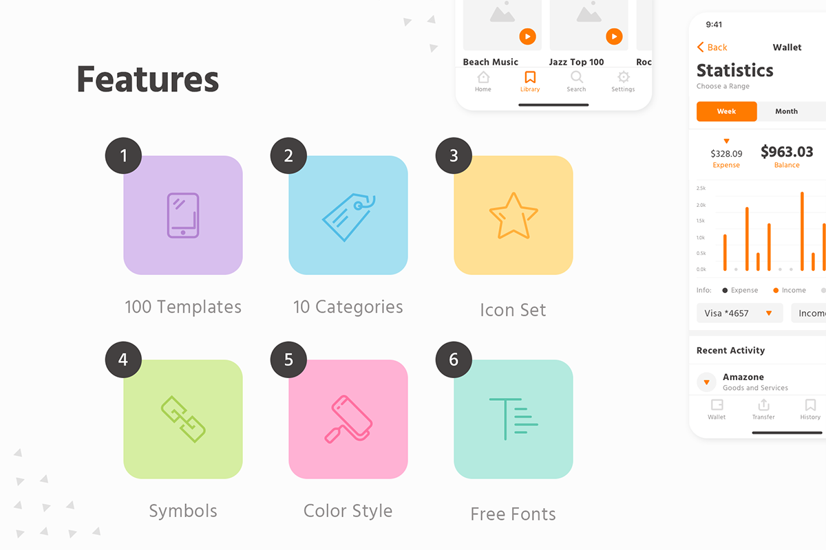 Makeapp Wireframe Kit, a Wireframe Template by Singlayn (Photo 4 of 7)