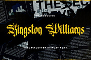 Kingston Williams - Blackletter Font, a Blackletter Font by StringLabs (Thumbnail 1 of 8)