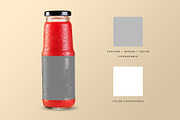 Fruit Juice Glass Container Mockup, a Cups & Container Mockup by Designertale (Thumbnail 5 of 8)