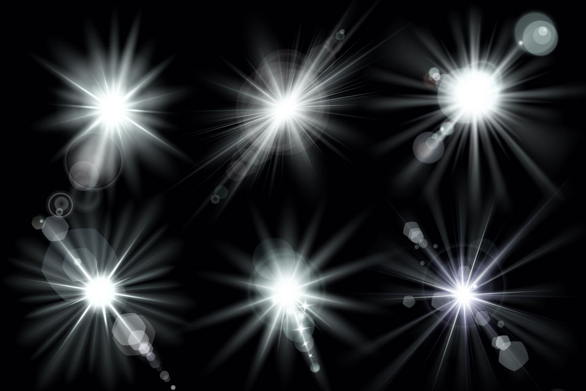 Lens flare effects, a Texture Graphic by SHMEL_Studio (Photo 4 of 5)