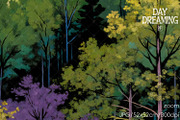 Dreamy Tibetan Watchtower, a Decorative Illustration by yahu88studio (Thumbnail 2 of 3)