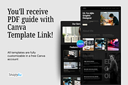 Canva Portfolio Website Template, a Websites & App Template by Snapybiz (Thumbnail 10 of 11)