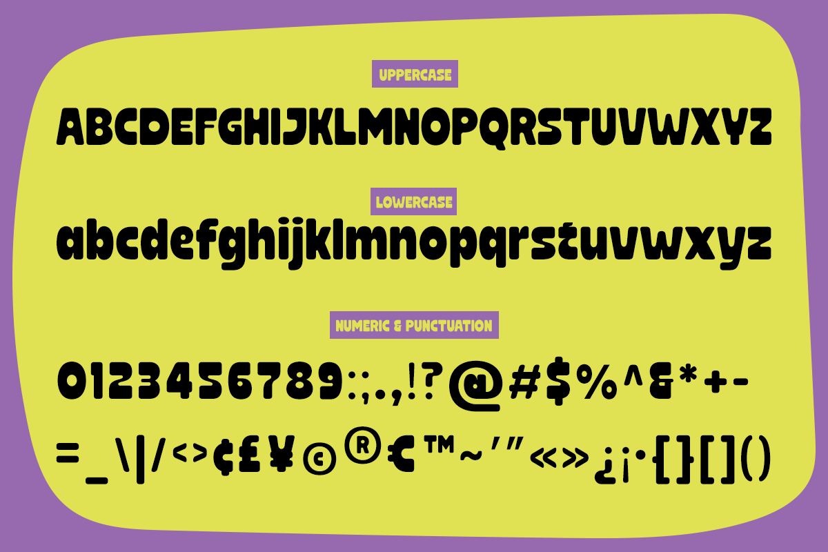 Pilova - Bold Groovy Display Font, a Sans Serif Font by Say Studio (Photo 10 of 10)