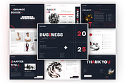 Business Company Profile Template, a Brochure Template by PixelWink (Thumbnail 1 of 3)