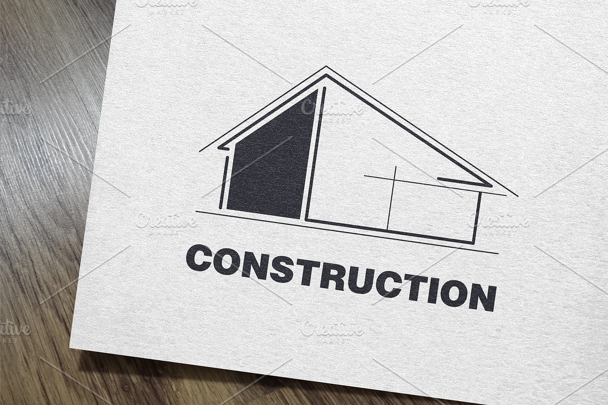 Construction Logo, a Branding & Logo Template by IKarGraphics (Photo 1 of 4)