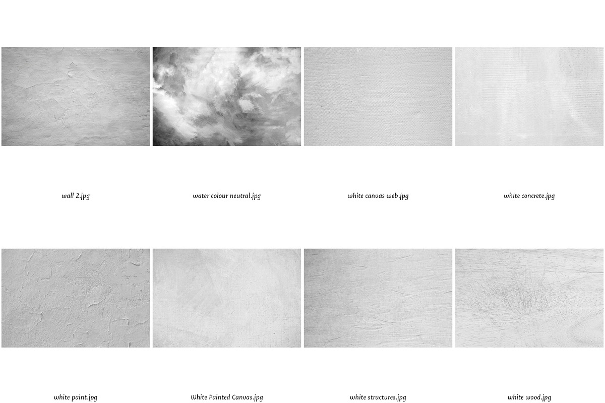 40 Neutral White Grunge Textures, a Texture Graphic by dyrkwyst textures (Photo 6 of 8)