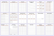 Craft Business Planner Bundle Canva, a Stationery Template by Mustafiz (Thumbnail 5 of 8)