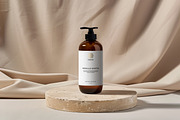 Amber Dispenser Bottle Mockup Bundle, a Packaging Mockup by Wildfield Studio (Thumbnail 16 of 17)