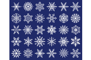 Snowflake Silhouette, Christmas Ice