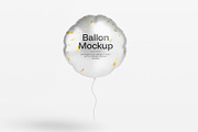 Floating Helium Balloon Mockup, a Product Mockup by SLAB! Design (Thumbnail 5 of 7)