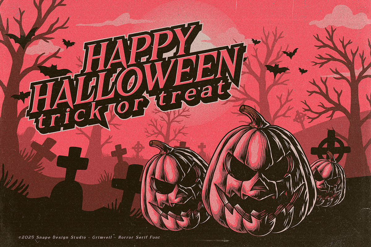 Grimveil - Horror Serif Font, a Serif Font by Snape Design Studio (Photo 11 of 12)