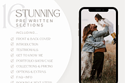 BOHO Family Photos Price Guide Canva, a Magazine Template by Signature Edits (Thumbnail 2 of 12)