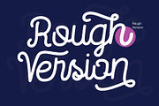 Routerline Rough, a Script Font by ViactionType (Thumbnail 3 of 10)