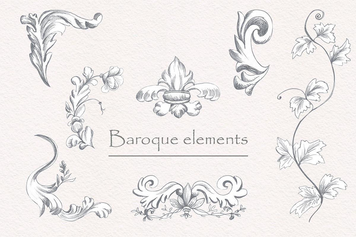 Creator of wedding vintage monograms, an Illustration by Love Watercolor Store (Photo 7 of 9)