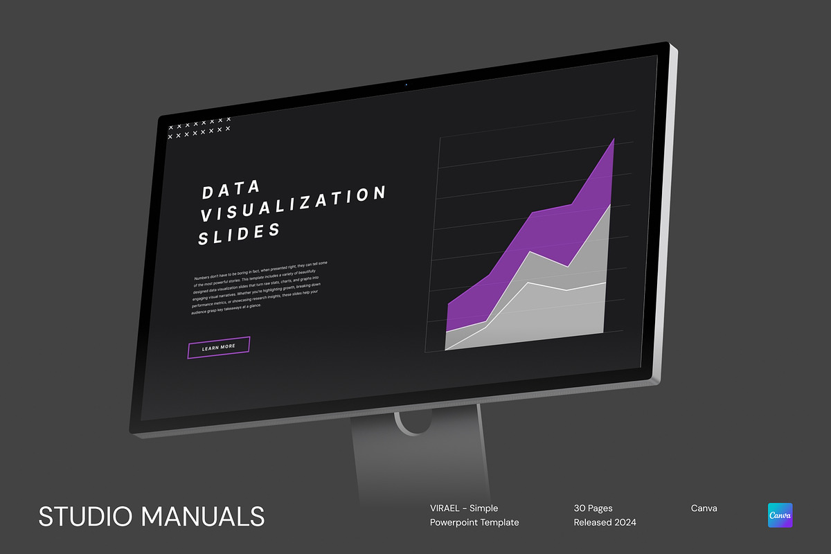 VIRAEL - Simple Powerpoint Template, a Social Media Template by Studio Manuals (Photo 3 of 8)