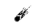 Fire Meteor Comet Silhouette Bundle, an Illustration by Designs_River (Thumbnail 14 of 51)
