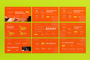 Orange Business Investment Keynote, a Presentation Template by graphicook (Thumbnail 6 of 8)